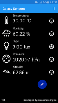 Galaxy Sensors for PC screenshot 1