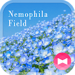 Beautiful Wallpaper Nemophila Field Theme APK