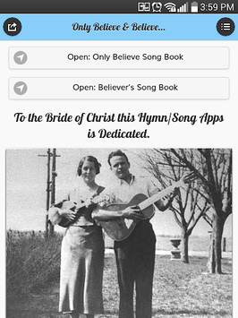 Only Believe & Believers Hymns for PC screenshot 1