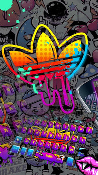 Graffiti Street Keyboard Theme for PC screenshot 2
