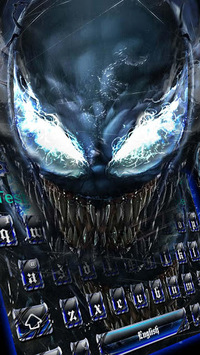 Venom Symbiote Avenger Keyboard Theme for PC screenshot 1