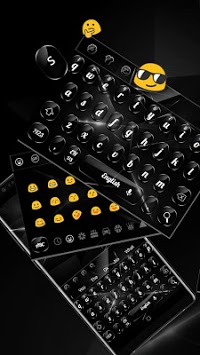 Cool Glossy Black Keyboard for PC screenshot 1