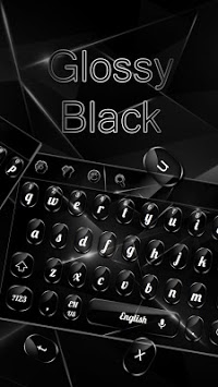 Cool Glossy Black Keyboard for PC screenshot 2