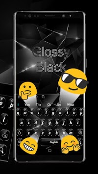 Cool Glossy Black Keyboard for PC screenshot 3