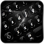 Cool Glossy Black Keyboard for PC