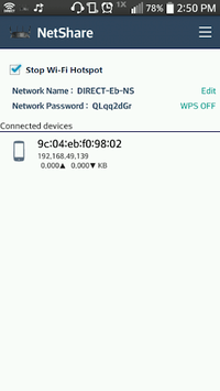 NetShare - no-root-tethering for PC screenshot 1