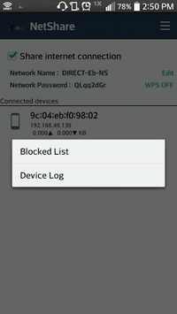NetShare - no-root-tethering for PC screenshot 3