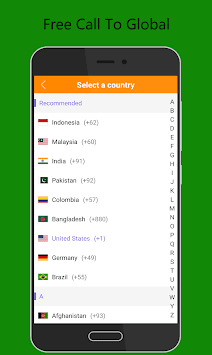 Call Global - Free International Phone Calling App for PC screenshot 1