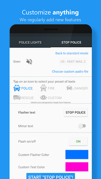 Police Lights, Sirens & Follow Me for PC screenshot 2