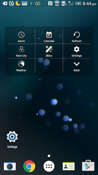 3D Outer-space Weather Widget for PC screenshot 2