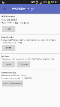 WSPRlite-to-go for PC screenshot 1