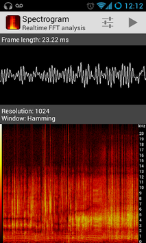 Spectrogram for PC screenshot 1