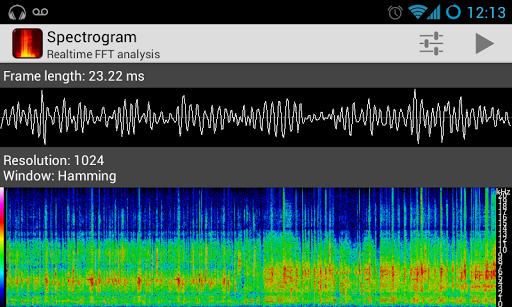 Spectrogram for PC screenshot 2