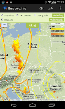 Burzowo.info (lightning map) for PC screenshot 2