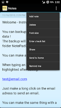 Free Notes Notepad App for PC screenshot 2