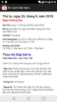 Vietnamese lunar calendar for PC screenshot 3