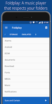 Foldplay: Folder Music Player for PC screenshot 1