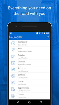 Resco Mobile CRM for PC screenshot 1
