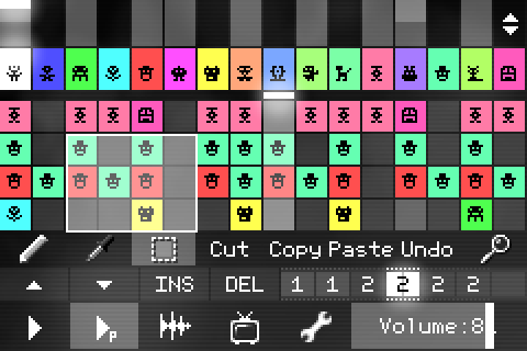 PixiTracker 1Bit (demo) for PC screenshot 1