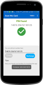 Recharge Card Scanner for NTC and Ncell Users for PC screenshot 2