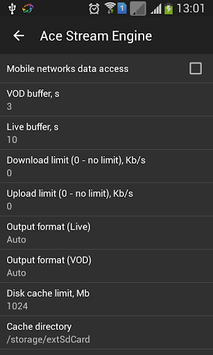 Ace Stream Engine for PC screenshot 3