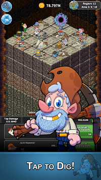 Tap Tap Dig - Idle Clicker Game for PC screenshot 2