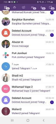 Shergram | unofficial anti filter telegram client for PC screenshot 1