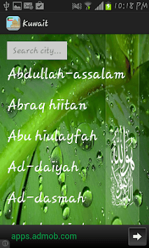 Kuwait Prayer Timings for PC screenshot 1
