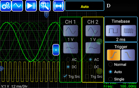 AR-Oscilloscope for PC screenshot 3