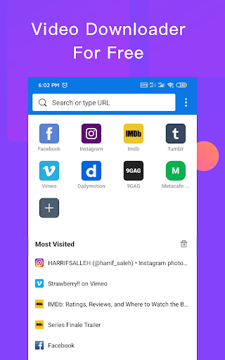 HOT Video Downloader: private download video saver for PC screenshot 1