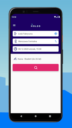 KOLEO - PKP (Polish Railways) timetable for PC screenshot 1