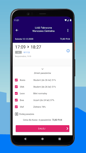 KOLEO - PKP (Polish Railways) timetable for PC screenshot 3