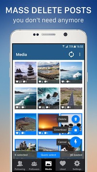 Cleaner for Instagram Unfollow, Block and Delete for PC screenshot 3