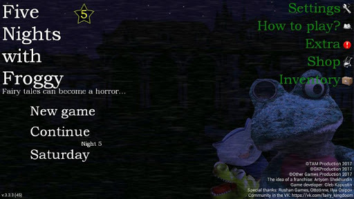 Five Nights with Froggy for PC screenshot 1