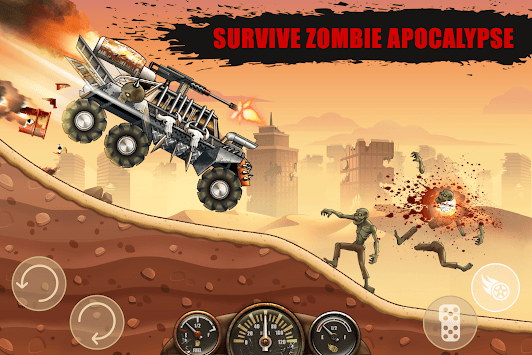 Hill Zombie Racing - Earn To Climb for PC screenshot 1