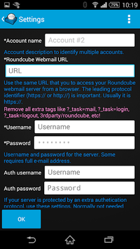 Roundcube Webmail for PC screenshot 3