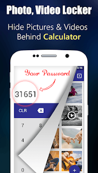 Photo,Video Locker-Calculator for PC screenshot 1