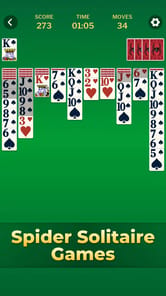 Spider Solitaire Classic Games for PC screenshot 2