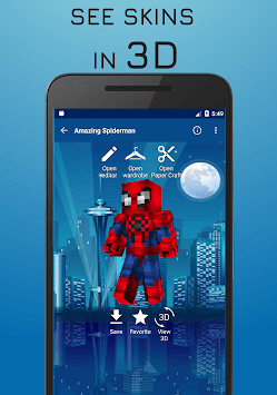 Superhero skins for Minecraft 3D for PC screenshot 2