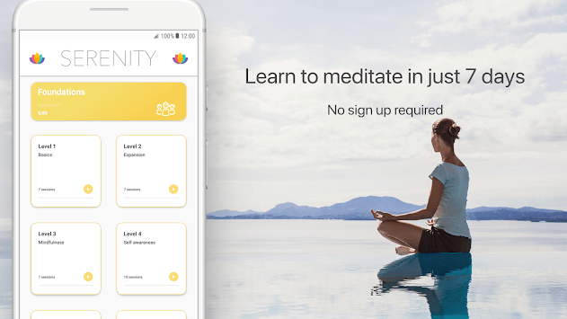 Serenity: Guided Meditation for PC screenshot 1
