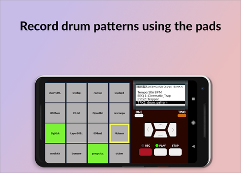 MPC MACHINE DEMO -Sampling Drum Machine Beat Maker for PC screenshot 1