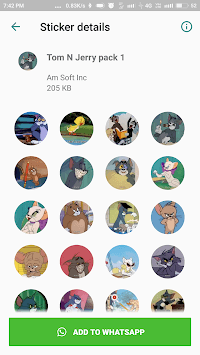 Stickers for Tom And Jerry- Sticker for Whatsapp for PC screenshot 1