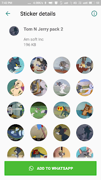 Stickers for Tom And Jerry- Sticker for Whatsapp for PC screenshot 2
