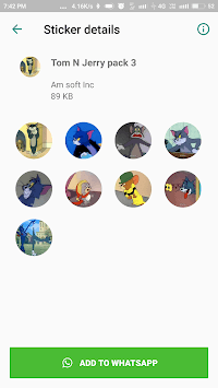 Stickers for Tom And Jerry- Sticker for Whatsapp for PC screenshot 3