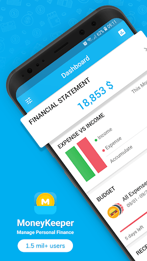 MISA MoneyKeeper: Budget Planner, Expense Tracker for PC screenshot 1