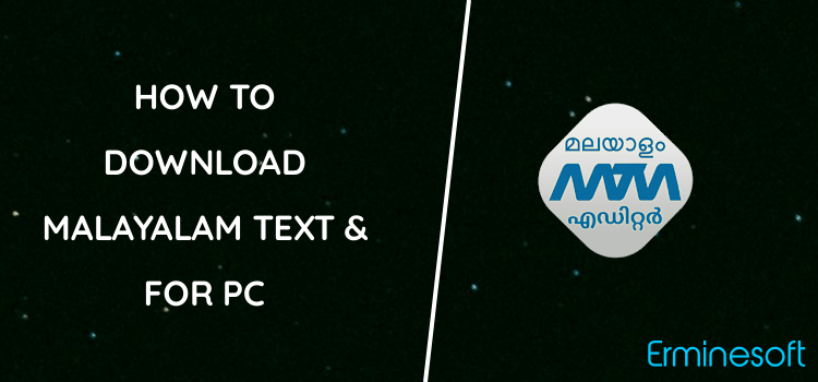 Malayalam Text & Image Editor for PC screenshot