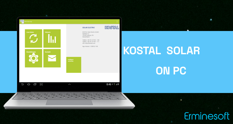 Run KOSTAL  Solar App on PC